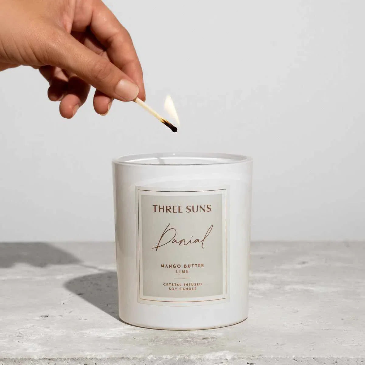 Danial | Candle of Protection | Mango Butter + Lime-Candle-ThreeSuns