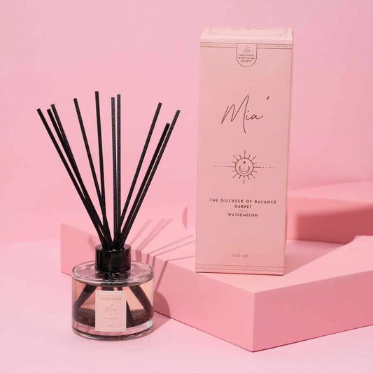 Mia' | 100ml Diffuser of Balance | Watermelon-Diffuser-ThreeSuns