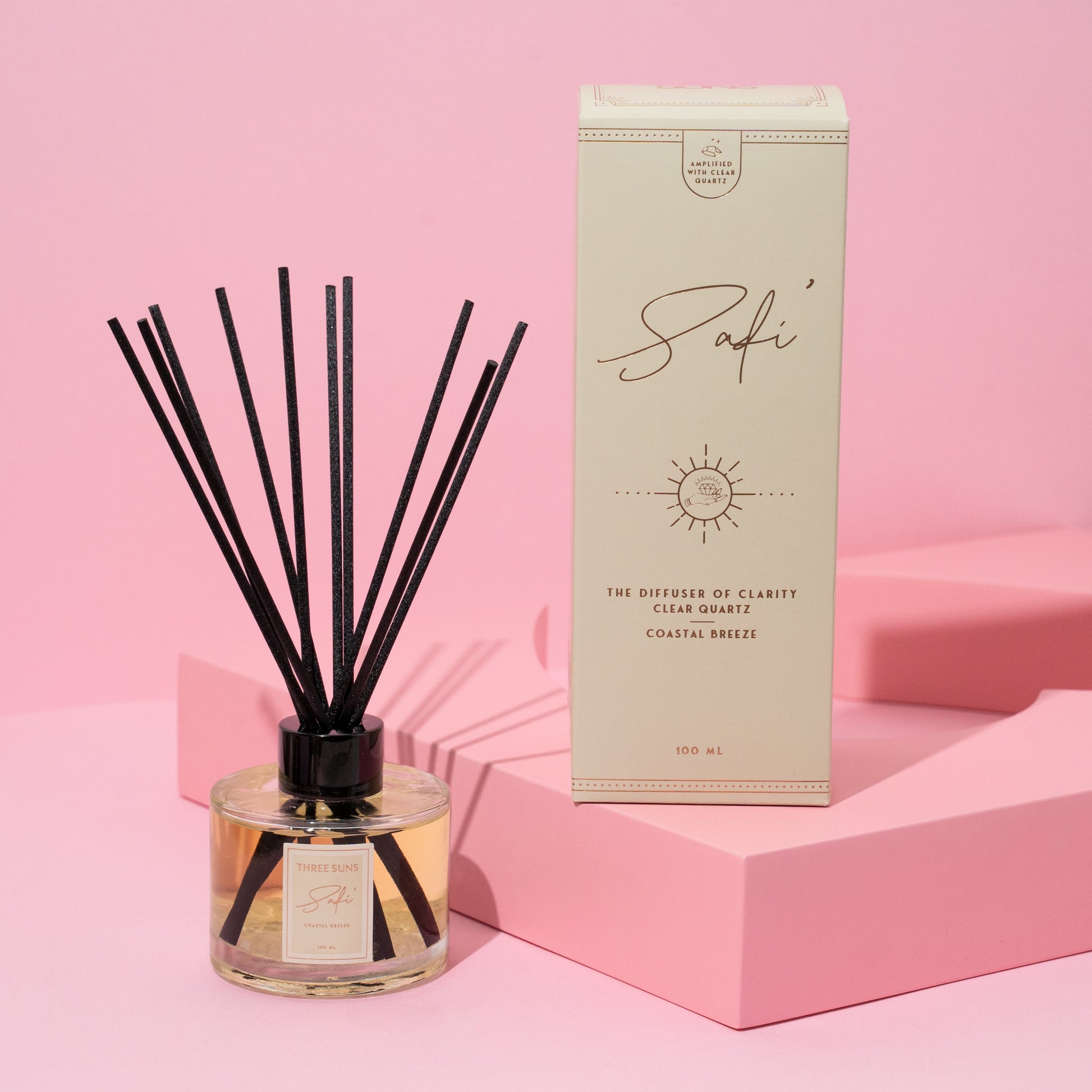 Safi' | 100ml Diffuser of Clarity | Coastal Breeze - ThreeSuns