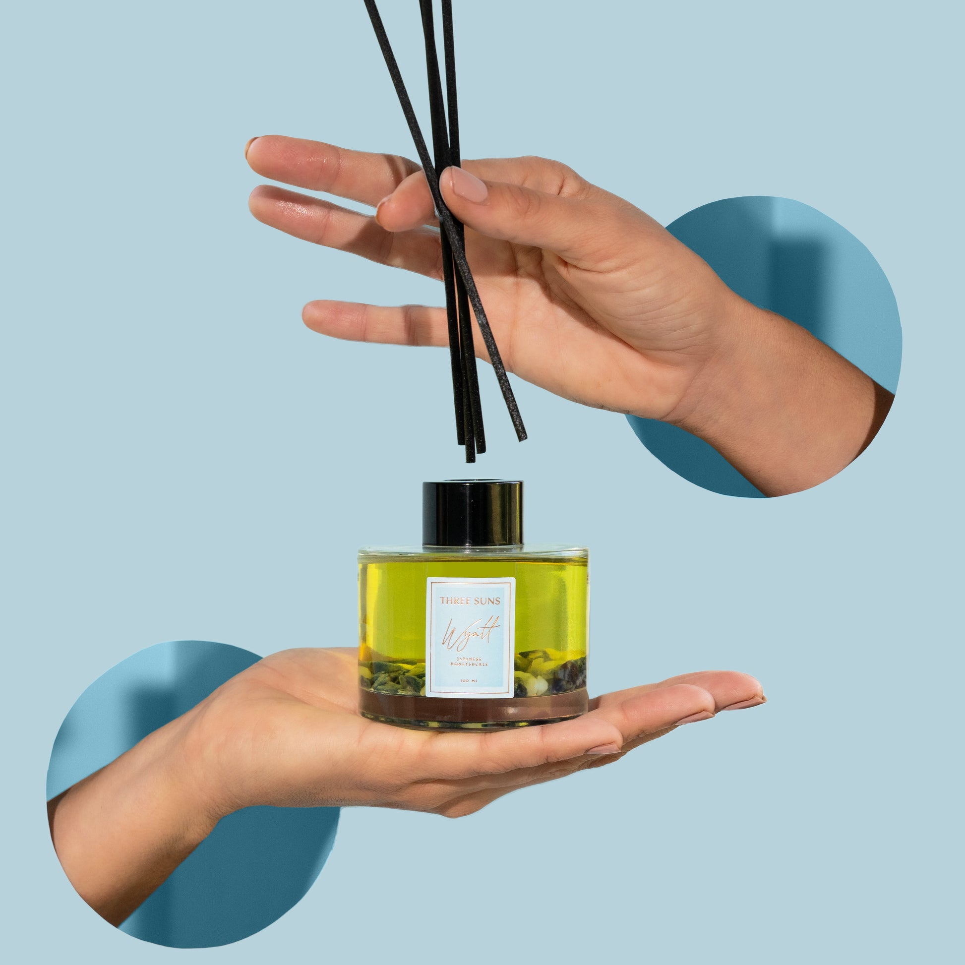 Wyatt | 100ml Diffuser of Strength | Japanese Honeysuckle - ThreeSuns