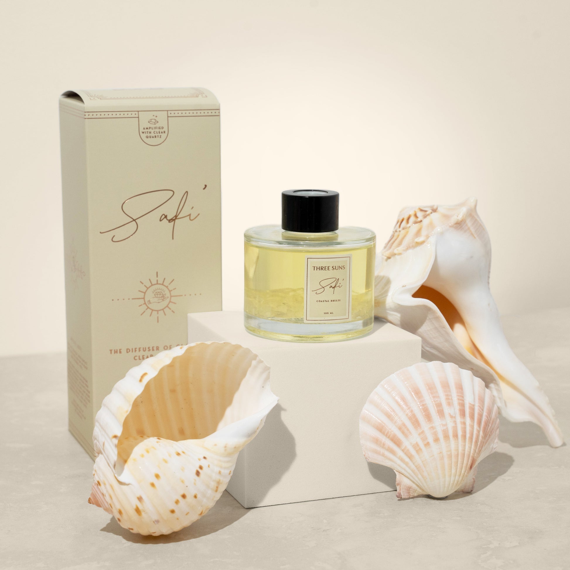 Safi' | 100ml Diffuser of Clarity | Coastal Breeze - ThreeSuns