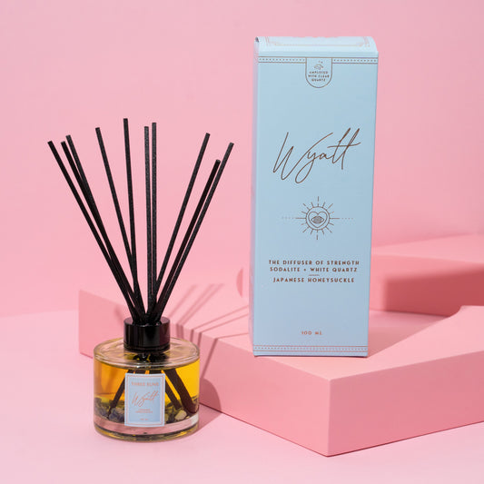 Wyatt | 100ml Diffuser of Strength | Japanese Honeysuckle - ThreeSuns