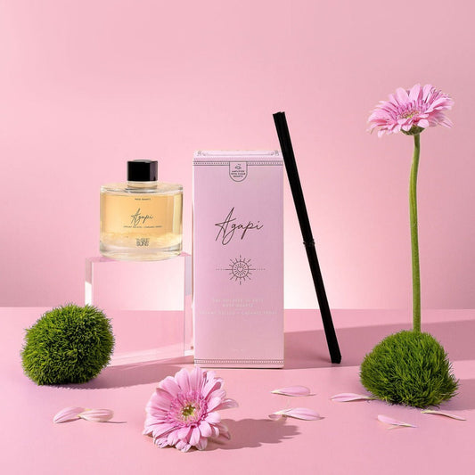 Agapi' | Crystal Diffuser Of Love | Creamy Vanilla Gelato And Caramel Frost Aroma Oil