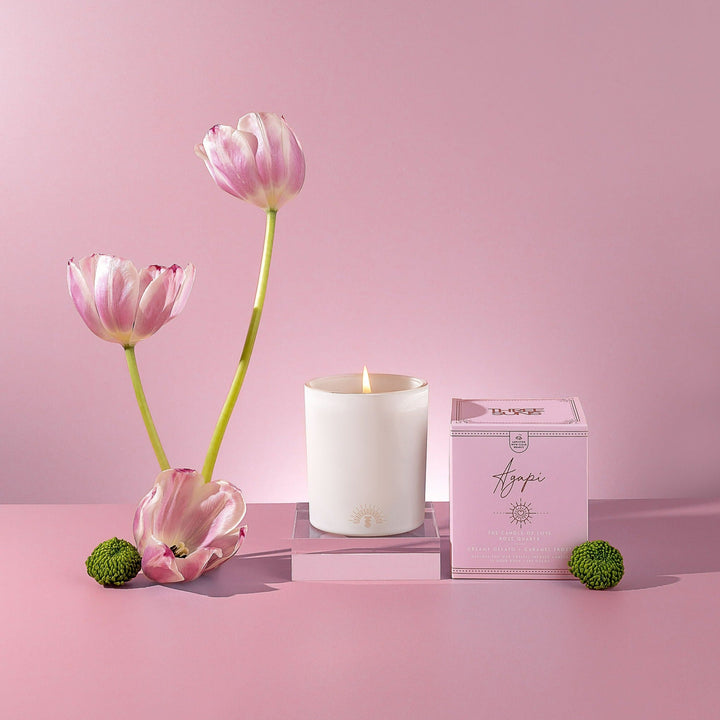 Crystal Infused Candles Three Suns Candles Three Suns Wholesale